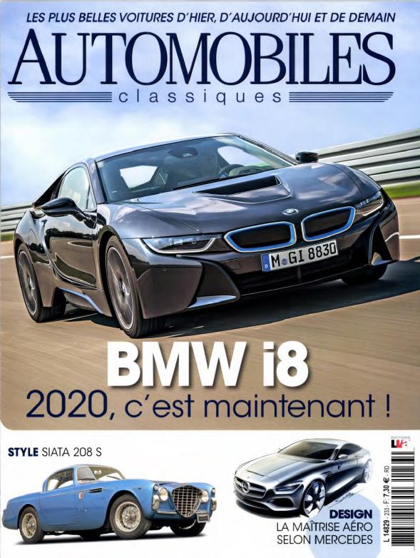 Журнал Automobiles Classiques N 233, Novembre 2013